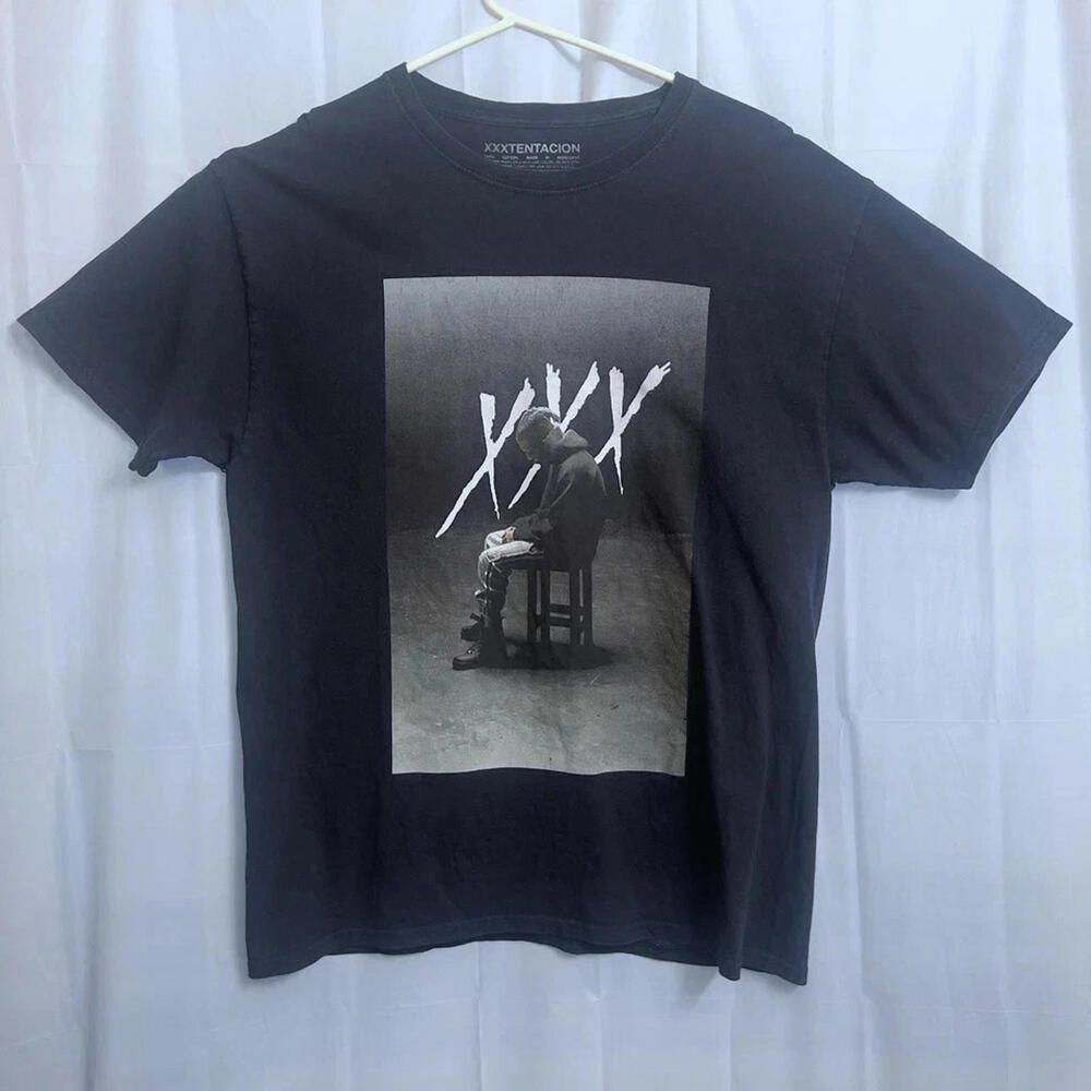 XXXTentacion T-Shirt Men's Large L Black